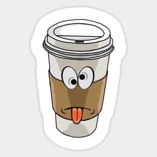 Caffeine Crazy Sticker